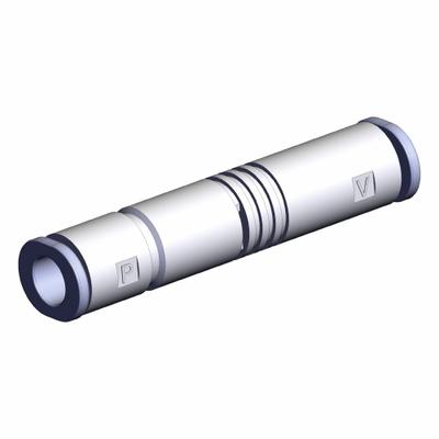 SMC Vacuum Ejector: 7 lpm, 6 mm Push-to-Connect Female, 6 mm Push-to-Connect Female - SMC ZU Series In-Line Vacuum Generators