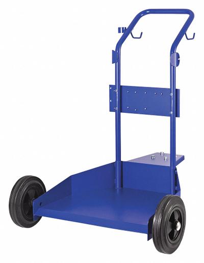 BLUE DEF Drum Dolly: 525 lb Load Capacity, For 55 gal Container Capacity, Trapezoid - Drum Dispensing & Transport Dollies