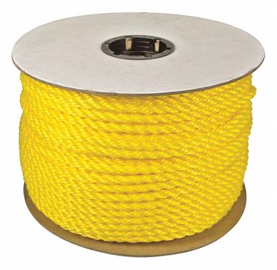 APPROVED VENDOR General Purpose Utility Rope: Twisted, 3/16 in Dia - Light-Weight Utility Rope