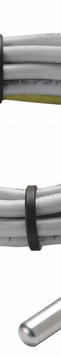 Temperature Sensor: Remote Cable, Conduit Box, -40°F to 212°F, Stainless Steel, Single Measurement (MPN A99BB-200C). Key specifications — For Use With Building Automation Systems: Building Automation System Compatible; Product Type: Temperature Sensor; Brand: JOHNSON CONTROLS; Electrical Connection Type: Hardwired; Mounting Location: Remote Cable; Housing Type: Conduit Box; Manufacturer Part Number: A99BB-200C; Temperature Accuracy: ±0.90°F.