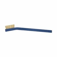 Utility Brush: 6 1/2 in Overall Lg, Horsehair, Anodized Aluminum, White, 1 1/4 in Bristle Lg (MPN 2042-1). Key specifications — Brand: TECHSPRAY; Non-Sparking: No; Bristle Color: White; Bristle Material: Horsehair.