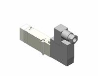 SMC Single Solenoid Air Valve, 2 Position: SY5140-5DZ, Solenoid Valve, SY
