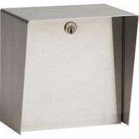 PEDESTAL PRO Outdoor Housing: 8 in Overall Ht, Silver, Cover Housing, 6 in x 8 in, Silver (MPN MC-SS-08-E). Key specifications — attr193630: PEDESTAL PRO; attr982335: EPDM Rubber Seal; attr982316: Silver; attr982338: Cameras; attr982348: Polished; attr982331: Stainless Steel; attr1022512: Cover Housing.