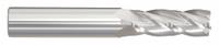 APPROVED VENDOR Square End Mill: Carbide, TiCN Coated, 4 Flute, 4 mm Mill Dia, 14 mm LOC, 51 mm OAL (MPN 206-001330C)