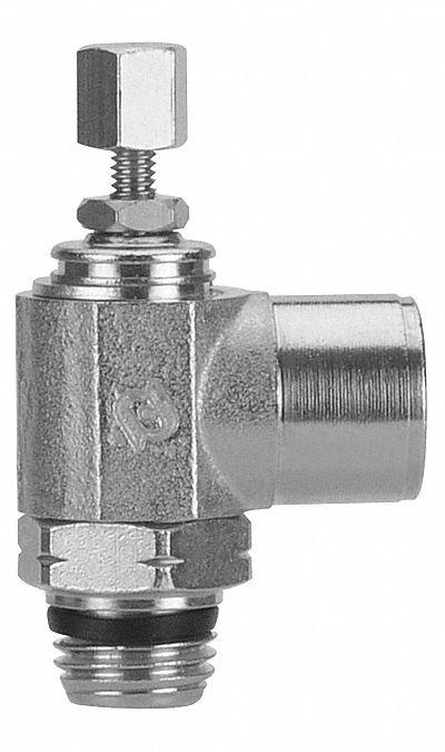 AIGNEP USA Universal Flow Control: Elbow Fitting - Elbow-Style Speed Control Valves