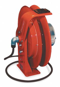REELCRAFT Arc Welding Cable Reel: 400 A Current (Max), 1 AWG to 2/0 AWG, Spring (MPN WC7000). Key specifications — Brand: REELCRAFT; Manufacturer Part Number: WC7000; Reel Configuration: Single Reel; Cable Length Capacity by Gauge: 2/0 AWG: 50 ft.