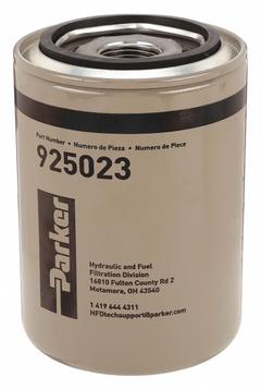 PARKER Hydraulic Filter Element: 20 gpm Max. Flow, 150 psi Max. Pressure, 1"-12 Inlet Thread Size (MPN 925023). Key specifications — attr95846: Paper; attr98907: PARKER; attr95844: 25; attr95849: 4Z619.