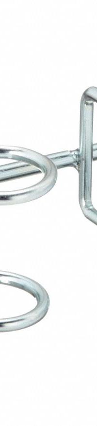 TRITON PRODUCTS Multi-Ring Tool Holder: 1/4 in_1/8 in Peg Hole, For 1 in Pegboard Hole Spacing, 2 PK (MPN 76666). Key specifications — attr37723: Zinc-Plated; attr37722: Silver; attr37727: Screwdrivers; attr37729: Screws; attr37730: Screw-In; attr37731: Surface; attr37732: Steel; attr62029: Multi-Ring Toolholder.