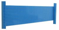 BENCHPRO Pegboard Backwall: 14 in Overall Ht, 48 in Overall Wd, 2 in Overall Dp, Gray, Steel, 14 in (MPN PB48). Key specifications — attr563653: Yes; attr875311: Gray.