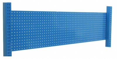 BENCHPRO Pegboard Backwall: 14 in Overall Ht, 48 in Overall Wd, 2 in Overall Dp - Pegboard Panels for Workbenches