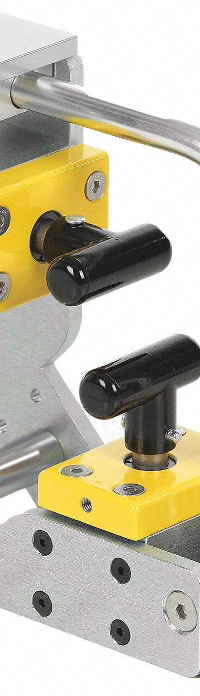 MAGSWITCH Fixturing Angle: 90°, 1,200 lb Max Pull - Switchable 90-Degree Welding Magnets