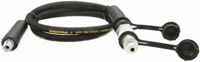 ENERPAC Hydraulic Hose Assembly: 1/4 in ID, C604 x NPTF, 6 ft Lg, Black - Enerpac H900 Flexible Hydraulic Hose Assemblies