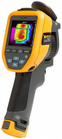 FLUKE Thermal Camera: 28° x 20°, Wireless, 640 x 480, +/-2.0% of Reading Accuracy °F (MPN FLK-TIS55+ 27HZ). Key specifications — Focus Method: Manual; Manufacturer Part Number: FLK-TIS55+ 27HZ; Brand: FLUKE; Field of View: 28° x 20°; Lens Angles Included: 28°; Features_Broad: Asset Tagging.