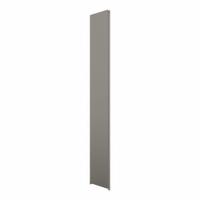 HADRIAN Pilaster: Stainless Steel, Powder-Coated, Light Gray, 82 in Ht, 18 in Wd, 1 1/4 in Thick (MPN 541018-535). Key specifications — Door Swing: Right Hand In/Left Hand Out; Brand: HADRIAN; Color: Light Gray; Finish/Texture: Powder-Coated.