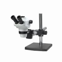UNITRON Microscope: Stereo, Trinocular, 0.8X to 5X, 22 mm Optical Field of View, Single Arm Boom (MPN 13135). Key specifications — attr1026089: Single Arm Boom; attr1026045: 10 in x 10 in; attr1026048: UNITRON; attr1026055: No; attr1026068: 50X; attr1026078: 0.8X to 5X; attr1026095: 114 mm.