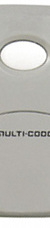 MULTICODE Radio Transmitter: Open-Close, Momentary Contacts, Indoor (MPN 308911). Key specifications — Includes: 9V Battery; Manufacturer Part Number: 308911; Brand: MULTICODE; Compatible Product Type: Garage Door Operators; Contact Form: Momentary Contacts; Control Functions: Open-Close; For Location: Indoor; Product Type: Radio Transmitter.
