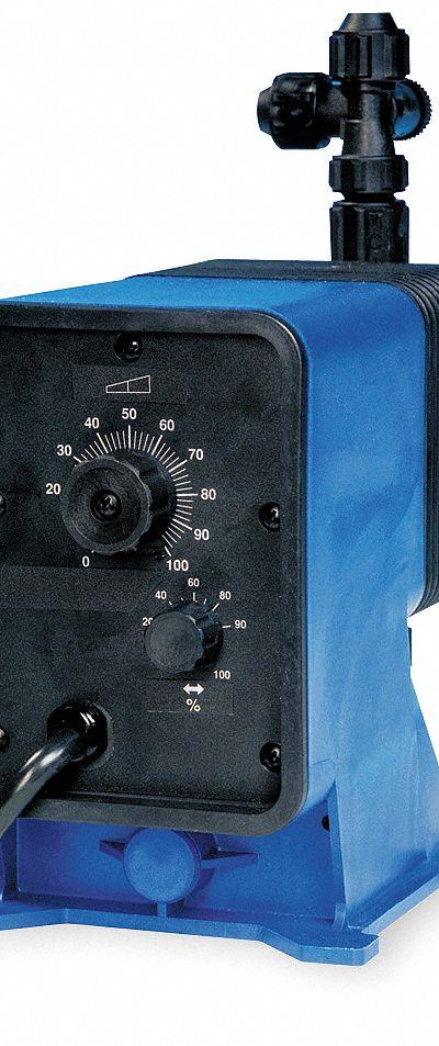 PULSATRON Chemical Metering Pump: Solenoid - Compact Solenoid-Driven Diaphragm Metering Pumps