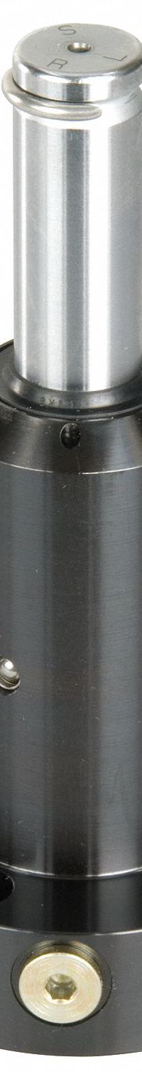ENERPAC Swing Clamp Hydraulic Cylinder: Double Acting, 2,600 lbf Clamping Force, 1.1 in Total Stroke (MPN SLRD121). Key specifications — attr95671: 0.63 sq in; attr95672: Right; attr97405: SLRD121; attr98896: ENERPAC.