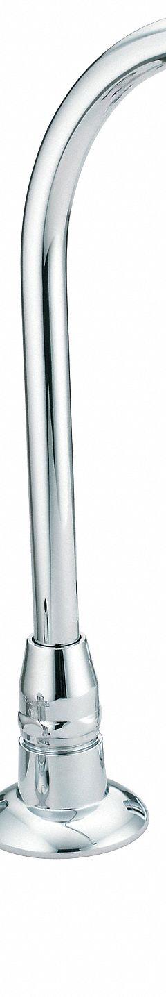 MOEN Gooseneck Bar Faucet: M-Dura, Brass, Widespread, Deck, 3 Mounting Holes, 2.2 gpm Flow Rate (MPN 8225). Key specifications — Series: M-Dura; Brand: MOEN.