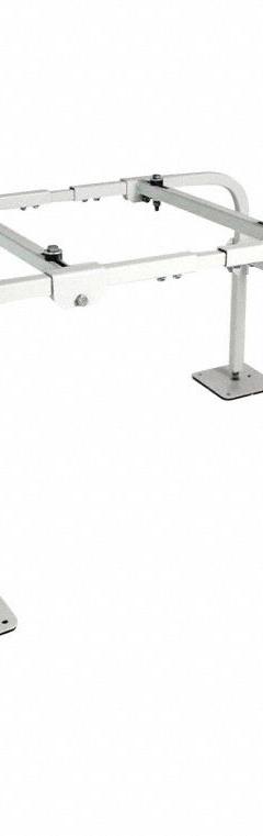 PERFECT AIRE Mini-Split Stand: Rectangle, 19 1/4 in Ht, Silver (MPN QSMS1801). Key specifications — Shape: Rectangle; Color: Silver; Brand: PERFECT AIRE.
