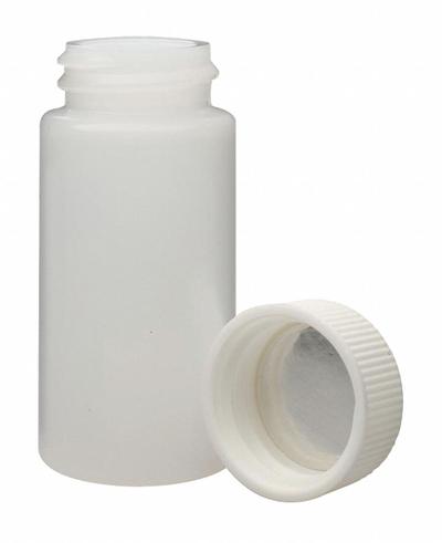 APPROVED VENDOR Sample Vial: Scintillation, HDPE, 20 mL, 27 mm Body Dia, Non-Sterile, White - Plastic Scintillation Vials