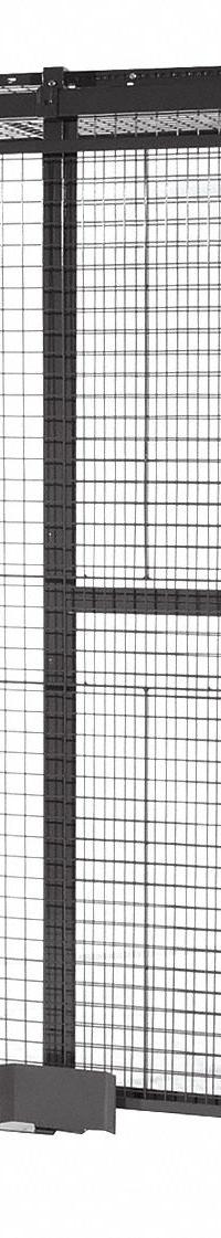 WIRECRAFTERS Partition Cage: 20 ft W x 20 ft D 10 ft H, Gray, 4 Sides, Enamel, Without Ceiling Panel (MPN 20204). Key specifications — attr1283235: Yes; attr1283272: WIRECRAFTERS; attr1283268: Complete Wire Security Cages; attr1283246: Keyed Different Cylinder; attr1283240: In; attr1283243: Yes; attr1283245: Sliding; attr1283254: No.