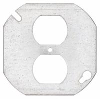 RACO Electrical Box Cover: 2 Gangs, Open, For Octagon Box Shape, Galvanized Steel (MPN 731). Key specifications — Brand: RACO; For Box Shape: Octagon; Material: Galvanized Steel; Cover Design: Open.