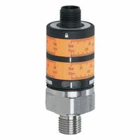 IFM Pressure Switch: Transducer Actuator, 2NO/2NC, 0 psi – 5,800 psi, 1/4" NPT, PNP (MPN PK6220). Key specifications — Electrical Connection Type: M12 Connector; Pressure Connection Type: 1/4" NPT; Brand: IFM.