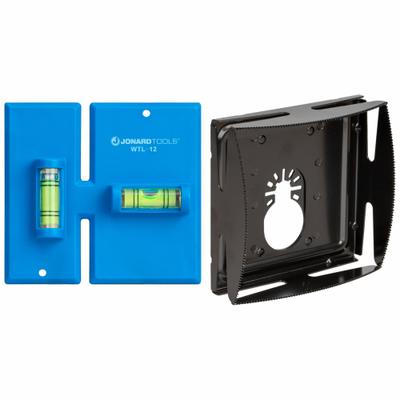 JONARD TOOLS Oscillating Tool Blade Set: 2 Blades, Rectangular - Open-Back Universal OIS Mounted Sets