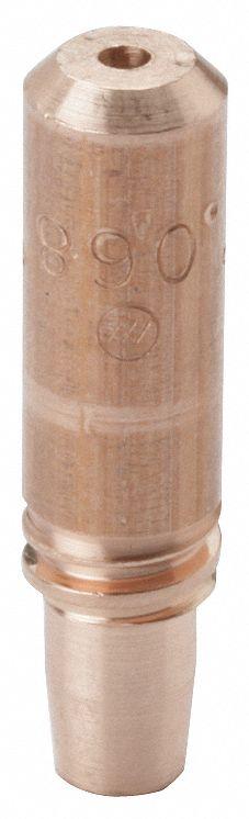 MILLER ELECTRIC Contact Tip: FasTip, 0.068 in, 25 PK (MPN 206191). Key specifications — Contact Tip Series: FasTip; Connection Type: Threaded; Manufacturer Part Number: 206191; For Nozzle Series: FasTip; Brand: MILLER ELECTRIC; Maximum Wire Diameter (Merch): 0.068 in.