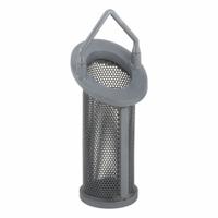HAYWARD Replacement Basket: 0.125 in Screen Size, 4.9 in Overall Dia, 12.7 in Lg, Gray (MPN BS12001/8). Key specifications — Brand: HAYWARD; Compatible Product Type: SB and DB Series Strainers; Screen Material: PVC.