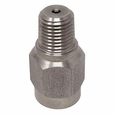 RAY Pressure Gauge Snubber: Monel, Piston, Monel NPT, 5,000 psi Max. Pressure - Piston-Type Snubbers for Air, Water & Steam