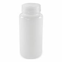 GLOBE SCIENTIFIC Dispensing Bottle: HDPE, 500 mL, 16.9 fl oz, Closure Included, Colorless, 53 mm (MPN 7510500BKS). Key specifications — Brand: GLOBE SCIENTIFIC; Graduated: No; Body Color: Colorless.