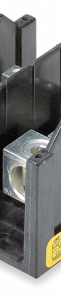 BUSSMANN Power Distribution Block: Open, Lug, Lug, 6 AWG – 350 kcmil For Line Side Wire Sizes (MPN 16323-2). Key specifications — attr1361688: Surface; attr1308686: BUSSMANN; attr1361672: Aluminum.
