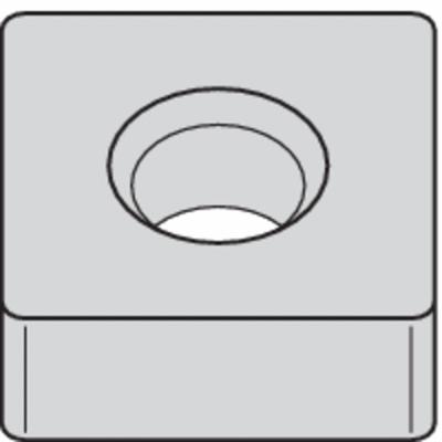WIDIA Square Turning Insert: SNMA432 - Square (S) Indexable Turning Inserts