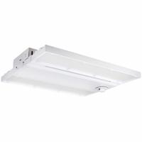 MAXLITE Linear LED Bay Light: 10 in Lg, 13,100 lm_15,800 lm_18,400 lm, 3500K/4000K/5000K, 120 W (MPN HLV-080WUF-CSCREM). Key specifications — Voltage: 120 to 277V AC; Brand: MAXLITE; Color Temperature: 3500K.