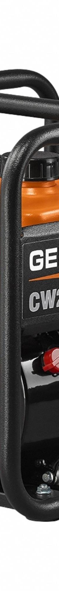 GENERAC Engine Driven Pump: 2 in MNPT, 2 in MNPT, 0 in Max. Dia. Solids, 108 ft Max. Head, Semi-Open (MPN CW20). Key specifications — Volute Material: Cast Iron; Ignition Type: Recoil-Start; Brand: GENERAC; Kit Components: Strainer.