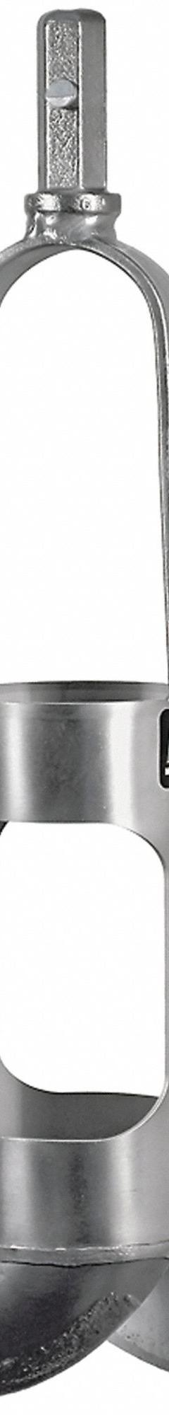 AMS Mud Auger Head: Carbon Steel Bail/Stainless Steel Cylinder, 2 3/4 in Overall Dia, Quick Connect (MPN 300.19). Key specifications — Connection Type: Quick Connect; Brand: AMS; Product Type: Mud; Material: Stainless Steel Cylinder.