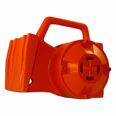 VIBCO Railroad Car Vibrator: CCW-2500, 11,121 N Max Force, 6,000 vpm Max Vibration Speed - Railcar Heavy-Duty Pneumatic Vibrators
