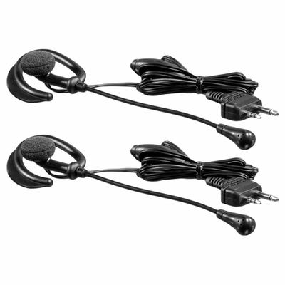 MIDLAND Earpiece: Fits Midland, For GXT/X-Talker Series, Ear Hook, Push To Talk - Midland-Compatible Earpieces & Headsets