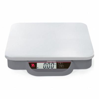 OHAUS Shipping Scale: 165 lb Wt Capacity - Imperial, 11 in Weighing Surface Dp - Compact Shipping Bench Scales