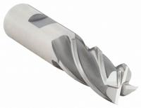 OSG Square End Mill: High Speed Steel, 4 Flute, 29/32" Mill Dia, 1-7/8" LOC, 4-1/8" OAL (MPN 5743400)