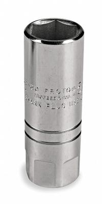 PROTO Spark Plug Socket: 1/2 in Drive Size, 5/8 in Socket Size, 6-Point, Deep, Chrome (MPN J5320-50). Key specifications — attr1204270: Chrome; attr1204275: PROTO; attr1204284: Deep; attr1204287: Not Tether Capable.