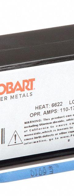 HOBART Stick Electrode: Carbon Steel, E6010, 5/32 in x 14 in, 5 lb (MPN 6ETH0). Key specifications — Brand: HOBART; Tensile Strength (As Welded): 60 ksi; Yield Strength (As Welded): 48 ksi.