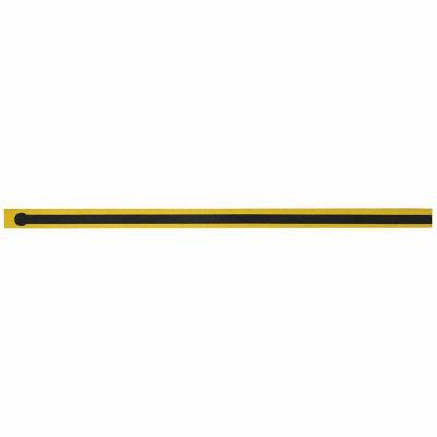 SCS Heel Grounding Strap: Foot Grounder, Black/Yellow, Adhesive Fastening, Foot - Heel Grounding Straps