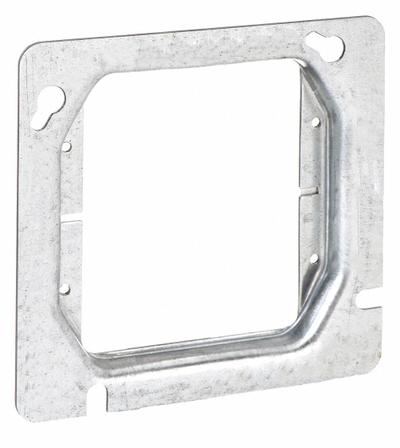 RACO Plaster Ring: Raised, 1/2 in Raised Ht, Steel, 4.69 in Overall Lg - Plaster Rings