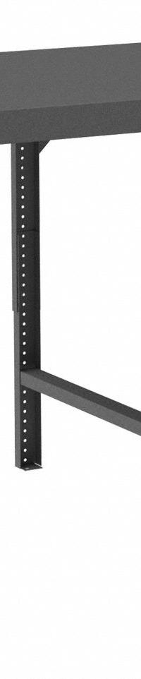 DURHAM MFG Work Table: Adj Ht, Steel, 120 in x 36 1/4 in, 2,000 lb Overall Load Capacity, Steel (MPN WBF-36120-95). Key specifications — Brand: DURHAM MFG; Unit Type: Not Expandable or Modular.