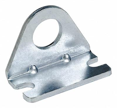 Parker Foot Bracket: Foot Mount Type, Fits 2 in Bore Dia, 3 1/8 in Overall Lg - Foot Mounting Brackets