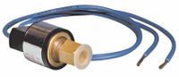 Pressure Switch: Fan Cycling, Auto Reset, 200 psi to 240 psi, Close on Rise, SPST (MPN SFC200240). Key specifications — Brand: SUPCO; Manufacturer Part Number: SFC200240; Contact Form: SPST; Rated Voltage: 120V AC; Switch Action: Close on Rise; Pressure Set Point: 200 psi to 240 psi.