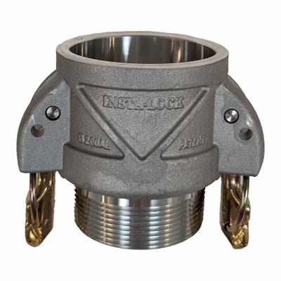 CONTINENTAL Cam and Groove Coupling: 1 1/2 in Coupling Size, 1 1/2 in Hose Fitting Size - Type B Aluminum Cam & Groove Fittings